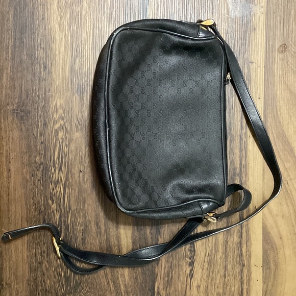 Vintage 1980s/90s Gucci Monogram Crossbody bag AS IS - Picture 2 of 3